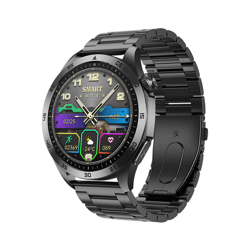 Cross-Border New Smart Watch Et485 Bluetooth Call Ecg Blood Pressure Blood Oxygen Heart Rate Blood Pressure Body Temperature